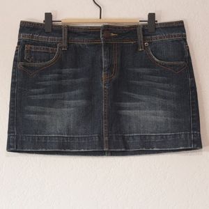SO Blue Denim Skirt